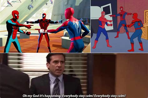 spiderman across the spider verse meme|Across the Spider